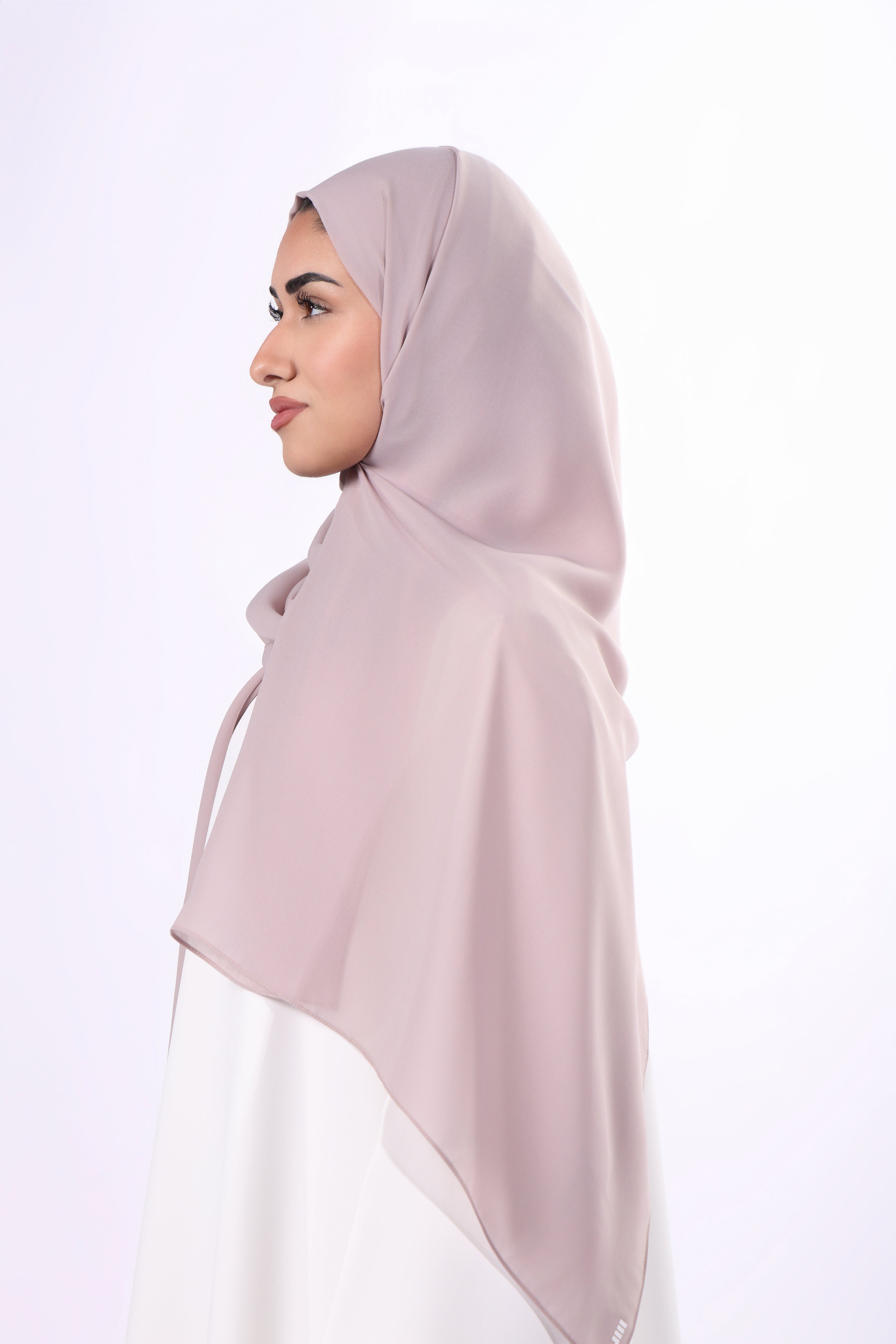 Zaha Hijab | Rose shades chiffon fabric