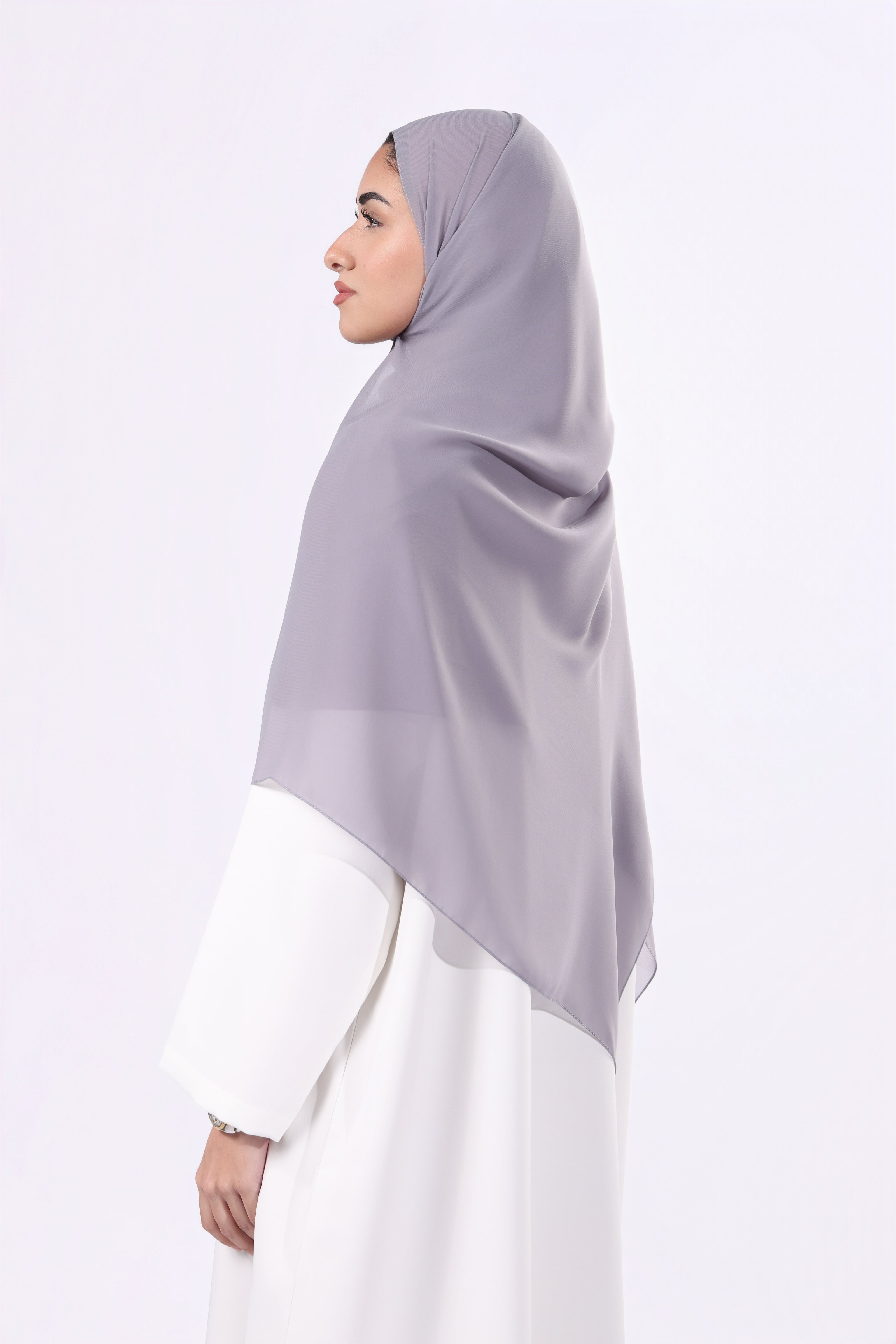 LAILA Hijab | Black & Gray Shades