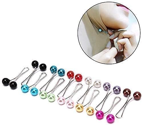 Sadan Women's Hijab Clip Pins - 12 Pieces, Multi