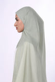 Polka Dots Chiffon Hijab