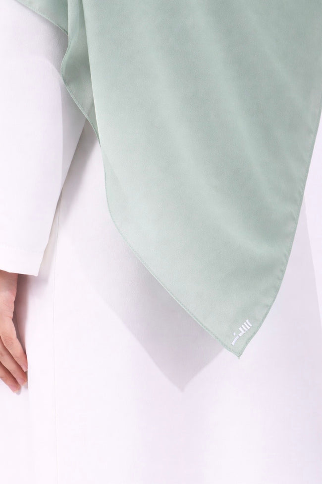 Nada Hijab | Green shades chiffon fabric