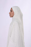 Polka Dots Chiffon Hijab