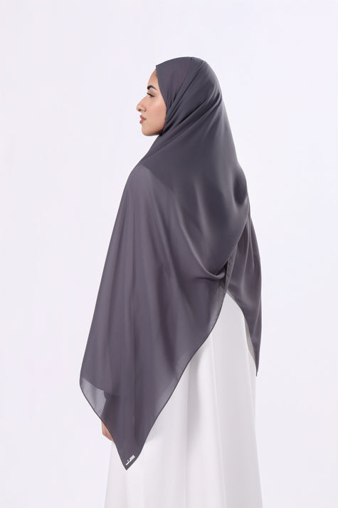 LAILA Hijab | Black & Gray Shades