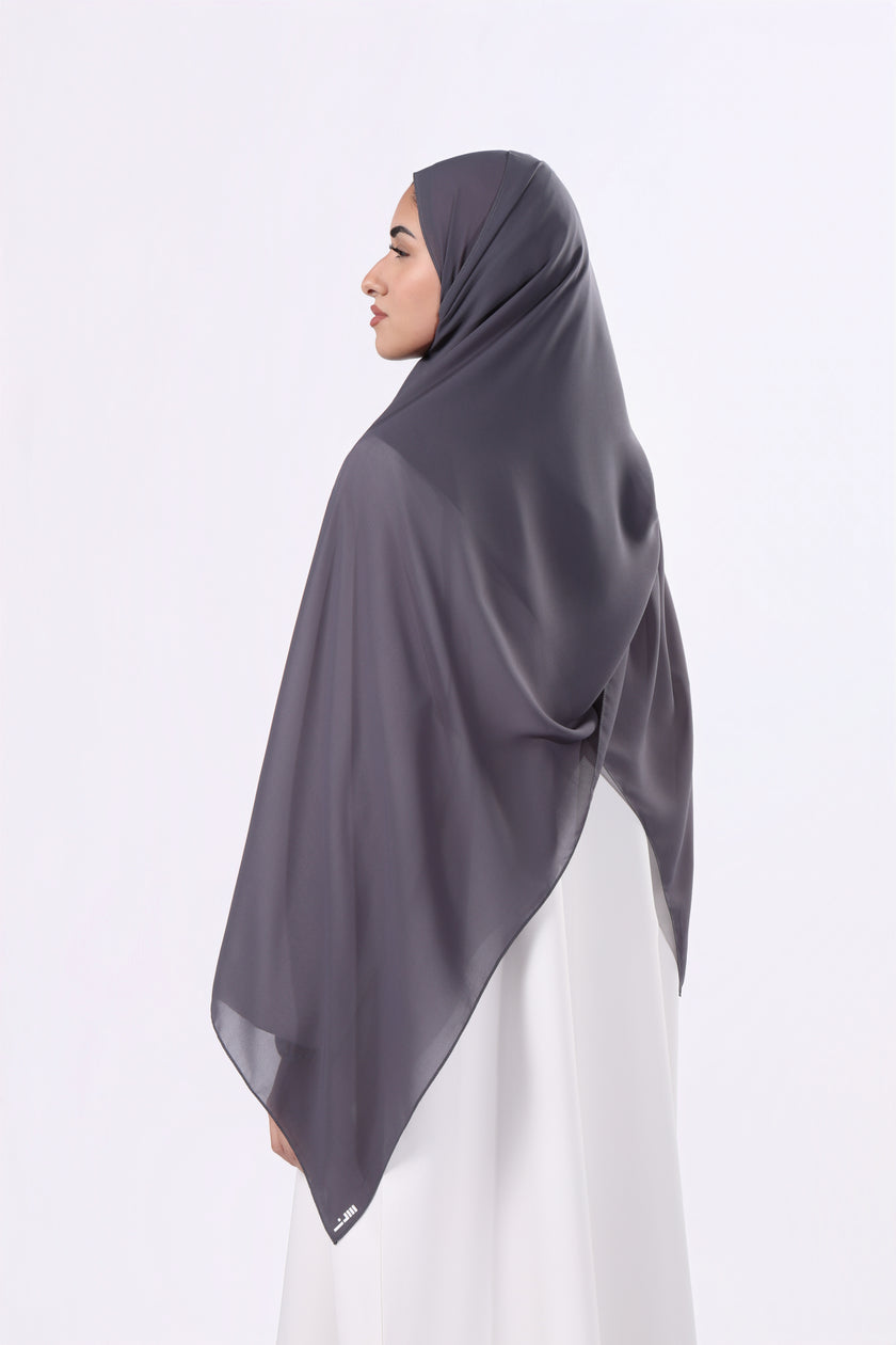 LAILA Hijab | Black & Gray Shades